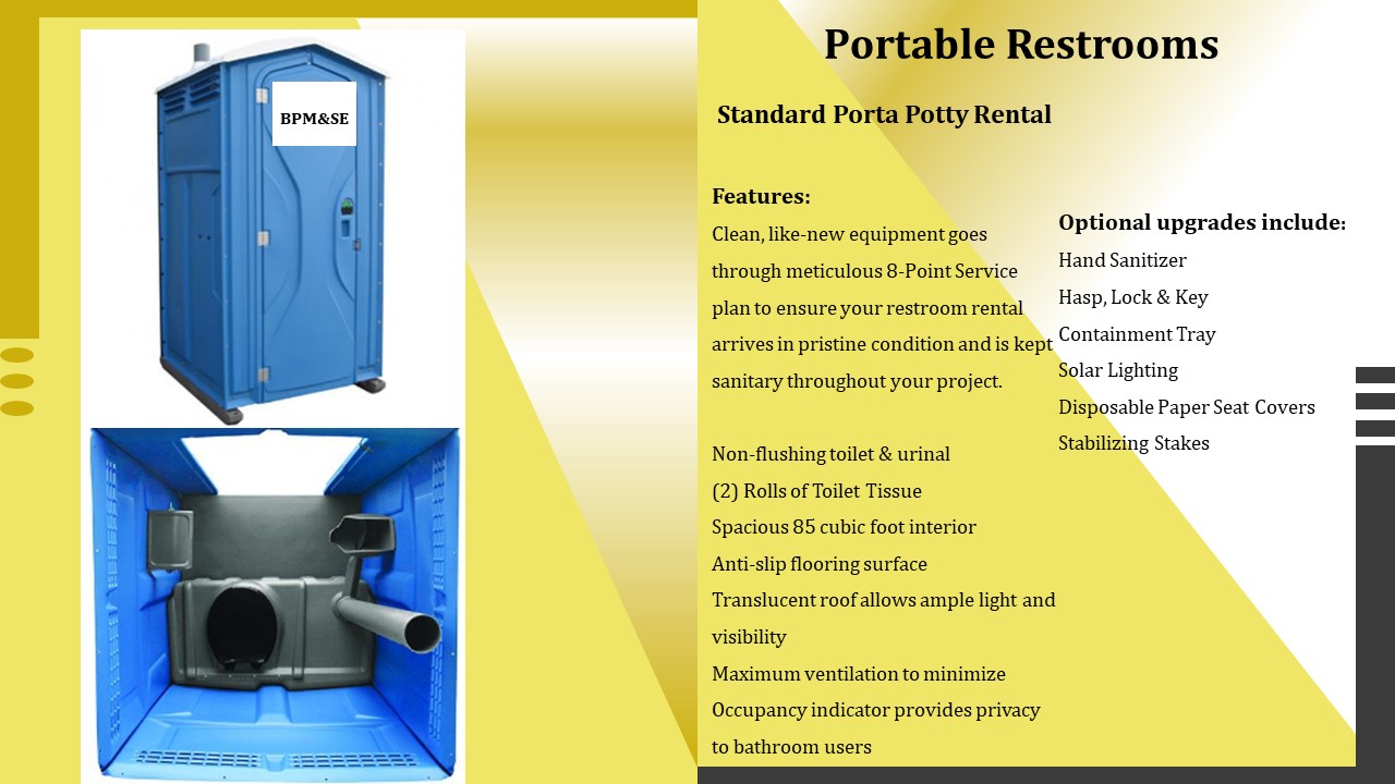 Portable Restrooms